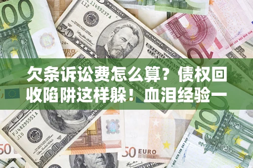 武汉欠条诉讼费怎么算？债权回收陷阱这样躲！血泪经验一次讲透